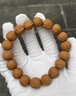 茂悅猴頭土豪串京八棱小核桃手串鳳羽猴頭南瓜樁男女單圈佛珠文玩手鏈 11mm【文玩布袋】 曬單實(shí)拍圖
