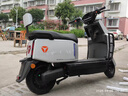 雅迪（yadea）新國標電動自行車E30PLUS-H長續(xù)航鉛酸電池電瓶車日常通勤智能電動車成人踏板車海豚灰 曬單實拍圖