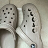 crocs卡駱馳洞洞鞋貝雅男鞋女鞋輕便耐磨一腳蹬拖鞋休閑鞋|10126 黑色-001 41 /42(260mm) 曬單實(shí)拍圖