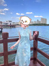 初蟬衣事新中式連衣裙女2025夏新款寬松無(wú)袖國風(fēng)氣質(zhì)斜襟盤(pán)扣改良旗袍長(cháng)裙 豆青 S （現貨） 曬單實(shí)拍圖