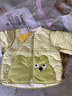 巴拉巴拉兒童羽絨服三防衣服輕薄棒球領(lǐng)外套男女童裝2025新款秋冬裝碎花萌 乖乖蘋(píng)果綠-白鴨絨-208424107217 100 充絨量32g 曬單實(shí)拍圖