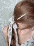 銀瑜浮光躍金浪漫仙女一字發(fā)夾碎發(fā)側邊劉海夾子頭發(fā)飾品仿珍珠邊夾 鋯石樹(shù)葉仿珍珠發(fā)夾 曬單實(shí)拍圖