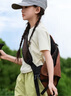 半度閑女童夏裝短袖工裝套裝中大童薄款2025新款兒童兩件套潮 黃色  170 曬單實(shí)拍圖