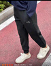 安踏兒童褲子男女大小童2025秋季寬松舒適針織運動長褲A72537702 曬單實拍圖