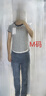 森馬（Semir）短袖T恤女短款套頭衫氣質(zhì)休閑2025夏假兩件緊身衣服109325100013 曬單實(shí)拍圖
