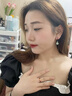 伊黛兒和田玉銀耳環(huán)女2025年新款耳墜高端玉石耳飾七夕生日禮物送老婆女 銀青玉耳墜【配證書】E3298 曬單實拍圖