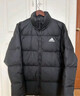 adidas 600蓬舒適休閑保暖鴨絨羽絨服男裝秋冬阿迪達(dá)斯官方輕運(yùn)動(dòng) 黑色   M 曬單實(shí)拍圖