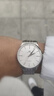上海（SHANGHAI）手表男士自動(dòng)機械表 國民系列 簡(jiǎn)約大氣大三針白盤(pán)鋼帶819-5 曬單實(shí)拍圖