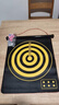 OEING飛鏢玩具兒童磁性飛標盤(pán)雙面大號安全磁鐵磁力飛鏢盤(pán)套裝家用健身 17寸雙面磁性盤(pán)＋6支競技磁性鏢 曬單實(shí)拍圖