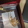 周大生浪漫花火煙花項鏈純銀S925熒光琺瑯煙花鎖骨鏈國風(fēng)生日禮物送女友 曬單實(shí)拍圖