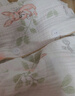 ROVO純棉孕婦夏季月子服睡衣產(chǎn)后哺乳100%純棉開衫套裝喂奶專用居家服 天使兔【帶胸墊】 M（適合于95-120斤） 曬單實(shí)拍圖