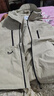 森馬（Semir）外套男冬季套裝抗靜電搖粒絨兩件套連帽三防夾克109724108101 曬單實(shí)拍圖