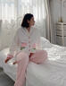 孕婦睡衣秋冬款孕期專(zhuān)用冬季加厚加絨珊瑚絨產(chǎn)后家居服哺乳 MY-9916 2XL 【建議140-160斤】 曬單實(shí)拍圖