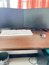 實(shí)木電腦桌臺式家用學(xué)生學(xué)習桌辦公長(cháng)條桌子簡(jiǎn)易書(shū)桌電競桌工作臺 胡桃色+黑架【A款K型腿】 80*60*75cm 曬單實(shí)拍圖