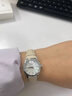 天梭（TISSOT）手表 夢(mèng)圓系列女表 瑞士石英女士皮帶腕表時(shí)尚表生日禮物 曬單實(shí)拍圖