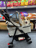 波奇多 寵物手推車(chē)輕便可折疊 外出旅行輕便可分離貓狗車(chē)載籠遛狗車(chē)貓包 曬單實(shí)拍圖