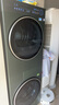 美的（Midea）洗烘套裝 10KG滾筒洗衣機+熱泵烘干機 全變頻【清風(fēng)明月2.0洗烘塔】遠山青 以舊換新 遠山青MGH20MAX-G 曬單實(shí)拍圖