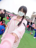 歐遙女童夏裝套裝2025新款女大童春秋12-15歲女孩衣服工裝褲三件套 【三件套】米白色毛衣+襯衫+工裝褲 170 M[建議90-105斤] 曬單實(shí)拍圖