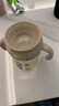 英氏（YEEHOO）嘬口杯寶寶杯子嬰兒童啜飲喝水牛奶杯家用唇控學(xué)飲杯夏季兒童水杯 曬單實(shí)拍圖
