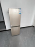 海爾冰箱雙開門家用電冰箱小型177升級款風(fēng)冷無霜/直冷一二三級能效冰箱出租房宿節(jié)能省電大容量 雙門冰箱節(jié)能省電 兩天約一度電 曬單實拍圖