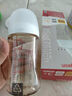 貝親（Pigeon）PPSU寬口徑防脹氣奶瓶240ml M號奶嘴 3個(gè)月+ AA191 曬單實(shí)拍圖