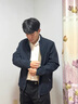 鵲笙秋季加絨加厚長(zhǎng)褲子男士松緊腰高彈力寬松直筒免燙商務(wù)休閑褲加絨 黑色+深灰【加絨加厚-兩件裝】 XL 【建議115-130斤左右】 曬單實(shí)拍圖