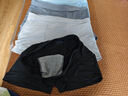 雅鹿4條冰絲內(nèi)褲男士無痕平角褲頭寬松透氣薄款抗菌大碼襠四角短褲衩 （黑色+深灰+淺灰+淺藍(lán)） 4條 2XL 【體重120-150斤】 曬單實拍圖