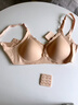 貓人前開(kāi)扣哺乳內衣女孕婦懷孕期產(chǎn)后喂奶專(zhuān)用防下垂聚攏上開(kāi)扣文胸薄 膚色 【單件裝  雙開(kāi)扣哺乳-防尷尬】 L /ABC通杯-推薦110-130斤 曬單實(shí)拍圖