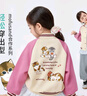 茵曼（INMAN）【mofusand聯(lián)名】 童裝女童棒球服外套25秋季中大童開(kāi)衫上衣 粉色 140 曬單實(shí)拍圖