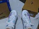 美津濃（MIZUNO）WAVE LIGHTNING Z8專業(yè)排球鞋男女中幫緩震輕盈舒適新品氣排球 白紫【輕彈快啟動】Z8 38 =240mm 曬單實拍圖