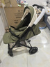 InnoTruth輕羽嬰兒車(chē)可坐可躺0-3歲用折疊帶減震高景觀(guān)0-6寶寶新生嬰兒推車(chē) 【4代尊享版-青芥綠】新生兒護脊 曬單實(shí)拍圖