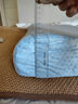高枕頭枕芯乳膠加高加厚男士不塌陷不變形護頸椎助睡眠偏硬大夏季 【夏涼款-冰絲外套】顆粒按摩枕 【加高枕14cm】60*40*12/14cm 曬單實(shí)拍圖