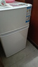海爾（Haier）88升小冰箱冰箱雙開(kāi)門(mén)小戶(hù)型迷你家用租房宿舍辦公室節能省電BCD-88GHTMZ0WV家電國家補貼15% 曬單實(shí)拍圖