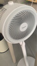 美的（Midea）電風(fēng)扇 空氣循環(huán)扇家用立式落地大風(fēng)力搖頭落地扇電扇桌面臺(tái)扇輕音低噪小風(fēng)扇 FGA24TS 曬單實(shí)拍圖