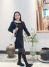 浪莎黑透膚光腿神器秋冬加絨加厚防勾絲可外穿黑絲瘦腿襪黑色打底褲襪 黑透膚連腳220g 0-20℃可穿 1條 均碼 （85-140斤） 曬單實(shí)拍圖