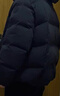 坦博爾泡芙連帽羽絨服女短款韓版面包服小個子秋冬外套TBF530360D 黑色 XS (155) 曬單實拍圖