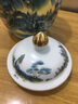 恩壽溯琺瑯彩陶瓷罐大號茶葉罐景德鎮(zhèn)青花瓷小號密封罐帶蓋白茶紅茶 山水茶葉罐【大號】 曬單實拍圖