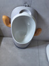 babycare兒童馬桶男寶寶小便器兒童站立式便盆1-3歲尿尿神器掛墻式 希瑟紫 曬單實拍圖