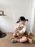 愛比樂可秋季幼兒園室內(nèi)鞋女童帆布鞋碎花單鞋軟底防滑防踢寶寶地板鞋童鞋 卡其色 【春秋帆布】 23 鞋內(nèi)長15.0cm/適合腳長14.5cm 曬單實拍圖