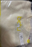 百圖betu女裝冬季新款毛衣圓領(lǐng)仿貂紗線(xiàn)拼接小眾寬松毛衣2411T90 米白 S 曬單實(shí)拍圖