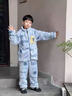 男童睡衣秋冬季珊瑚絨加厚青少年兒童宇航員家居服法蘭絨外穿套裝 開(kāi)衫拉鏈珊瑚絨CMG-42070宇航員 100 童8碼 建議身高95-105CM 曬單實(shí)拍圖