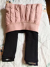 浪莎打底褲女加絨含蠶絲棉褲外穿東北特厚保暖褲秋冬季抗寒女士棉褲 曬單實(shí)拍圖