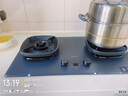 華帝（VATTI）【升級AG玻璃+定時(shí)+70%熱效率+聯(lián)動(dòng)】國家補貼燃氣灶天然氣嵌入式5.7kW爆炒煤氣灶具灶臺i10507GH 曬單實(shí)拍圖