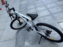 喜德盛（xds）山地自行車(chē)黑客350/旭日310 X6鋁合金車(chē)架21速變速機械碟剎 黑客350白灰色17寸（25款） 曬單實(shí)拍圖