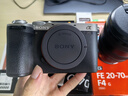 索尼（SONY）Alpha 7C II 新一代全畫(huà)幅雙影像小“7” A7C2 A7C二代A7Cii 銀色單機 + FE20-70 F4 G 官方標配 曬單實(shí)拍圖