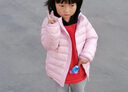 marcjanie馬克珍妮冬裝 男童女童羽絨服兒童輕羽絨服 13070 深藍紫 24M 建議身高80cm 曬單實(shí)拍圖
