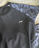 李寧（LI-NING）兒童泳衣男童中大童胖童游泳衣分體泳褲8821黑灰160 曬單實(shí)拍圖