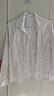 龍偉聯(lián)合白色襯衫女簡(jiǎn)約長(cháng)袖職業(yè)裝白色秋夏商務(wù)休閑免燙職場(chǎng)通勤面試正裝 曬單實(shí)拍圖