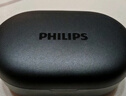 飛利浦（PHILIPS）豆式入耳式耳機真無(wú)線(xiàn)藍牙運動(dòng)游戲降噪便攜長(cháng)續航蘋(píng)果華為小米安卓手機教師節送禮物TAT1209黑色 曬單實(shí)拍圖