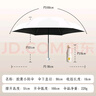 小魔遮陽晴雨傘五折防曬防紫外線太陽傘迷你便攜小巧折疊傘遮陽傘 曬單實(shí)拍圖